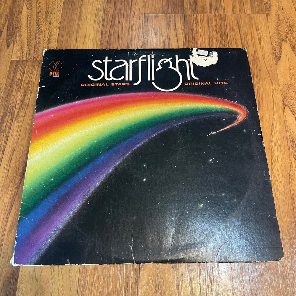 K-Tel Starflight Vinyl LP 1979 Compilation Record Original Hits Elton John ABBA